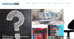 Desktop Screenshot of edukacja.net