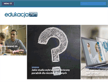 Tablet Screenshot of edukacja.net